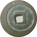 元祐通宝大字篆书背面图片